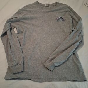 Women's Gray Long Sleeve Tee